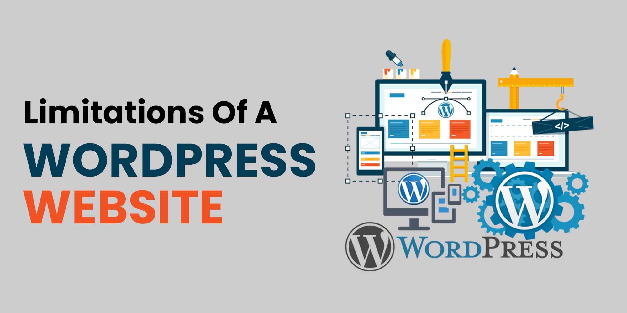 Limitations of a wordpress website